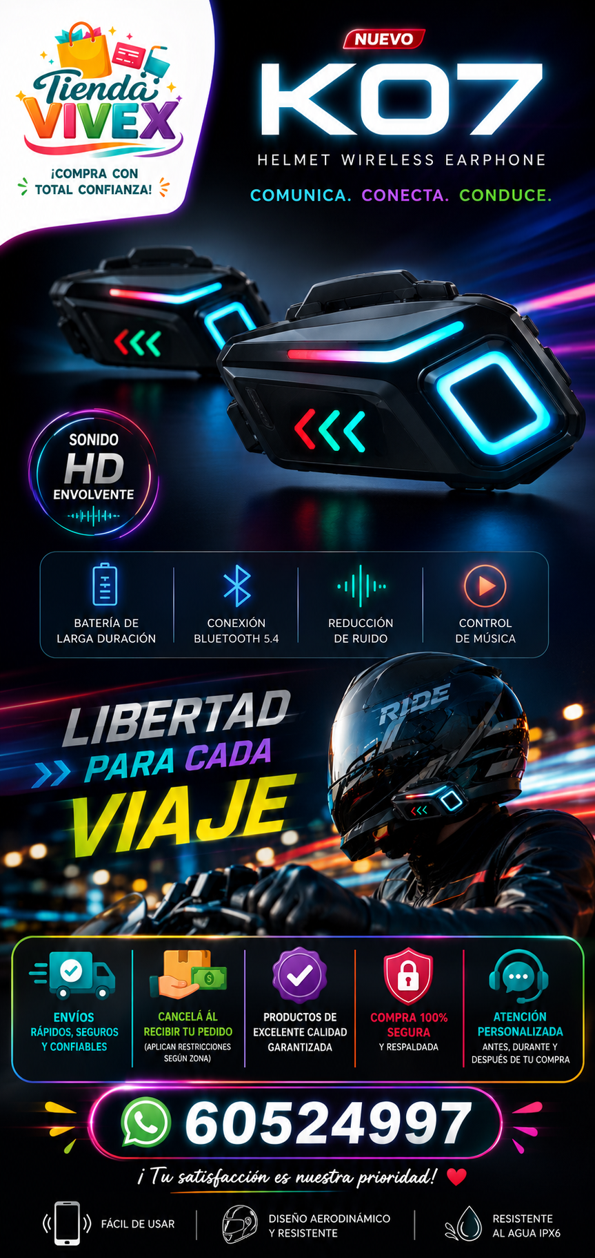 💥💥Audífonos para cascos ✅✅